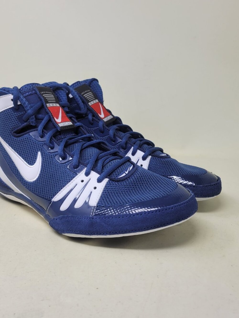 Nike Freek Wrestling Shoes Men's Size 9.5 Navy White 316403-411
